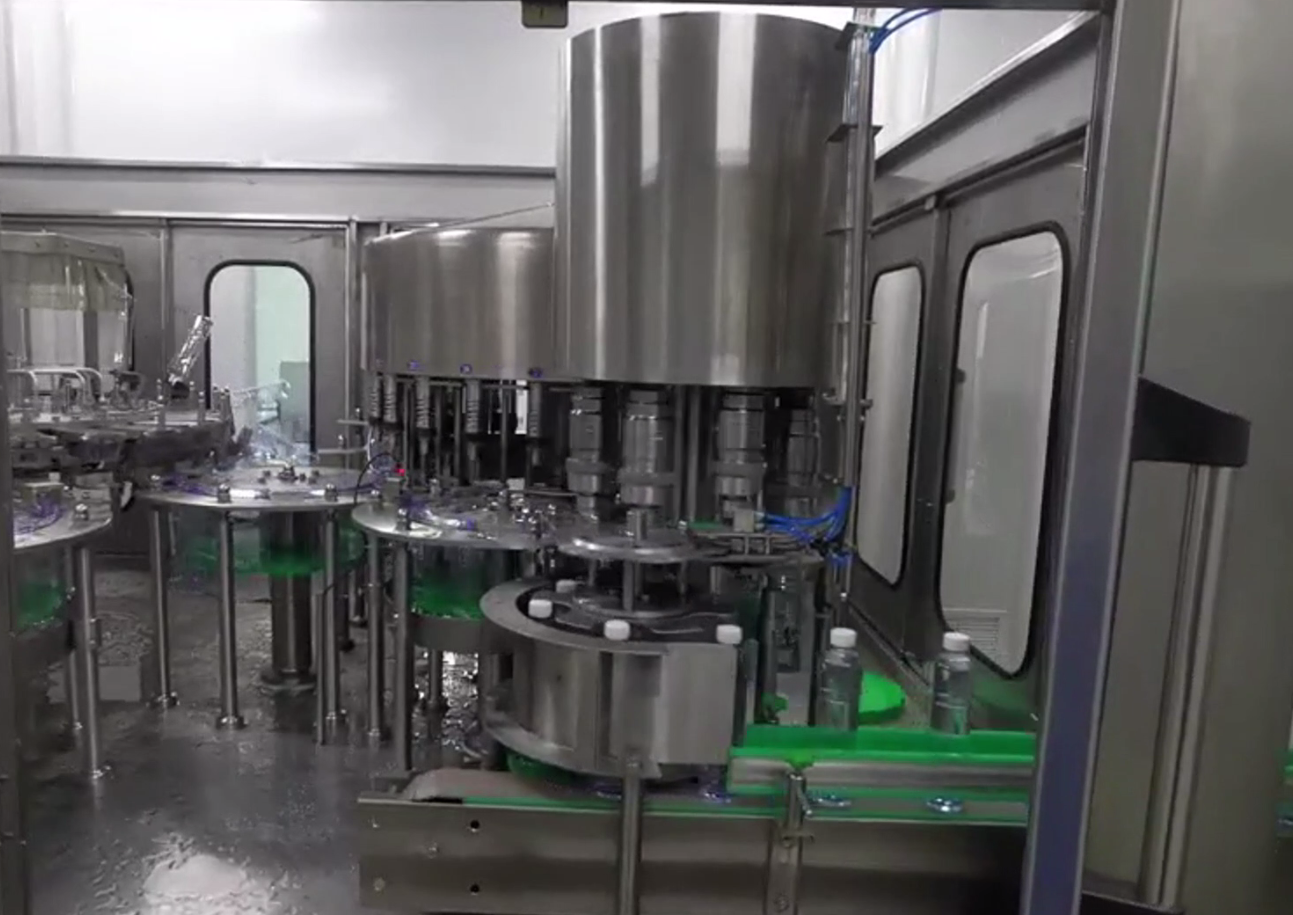 Bottled water production line