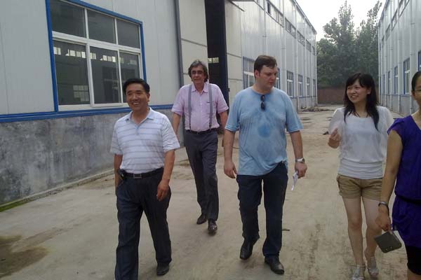 Argentina customer visits our factory