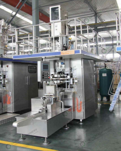 Egyptian customer purchased a tomato sauce packaging line