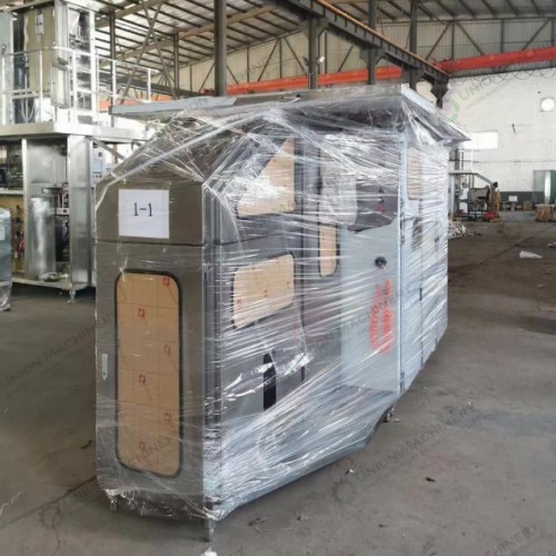 Pakistan customer's aseptic carton filling machine and straw applicator shipped