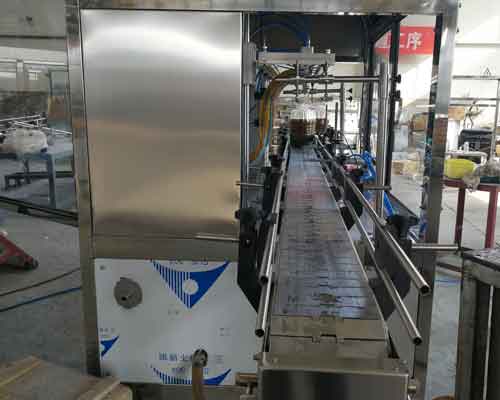 automatic bottled oil filling machine