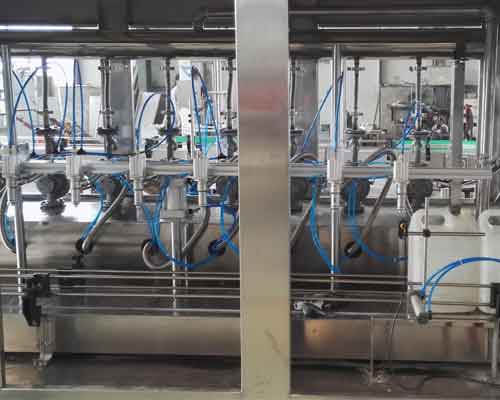 automatic bottled oil filling machine
